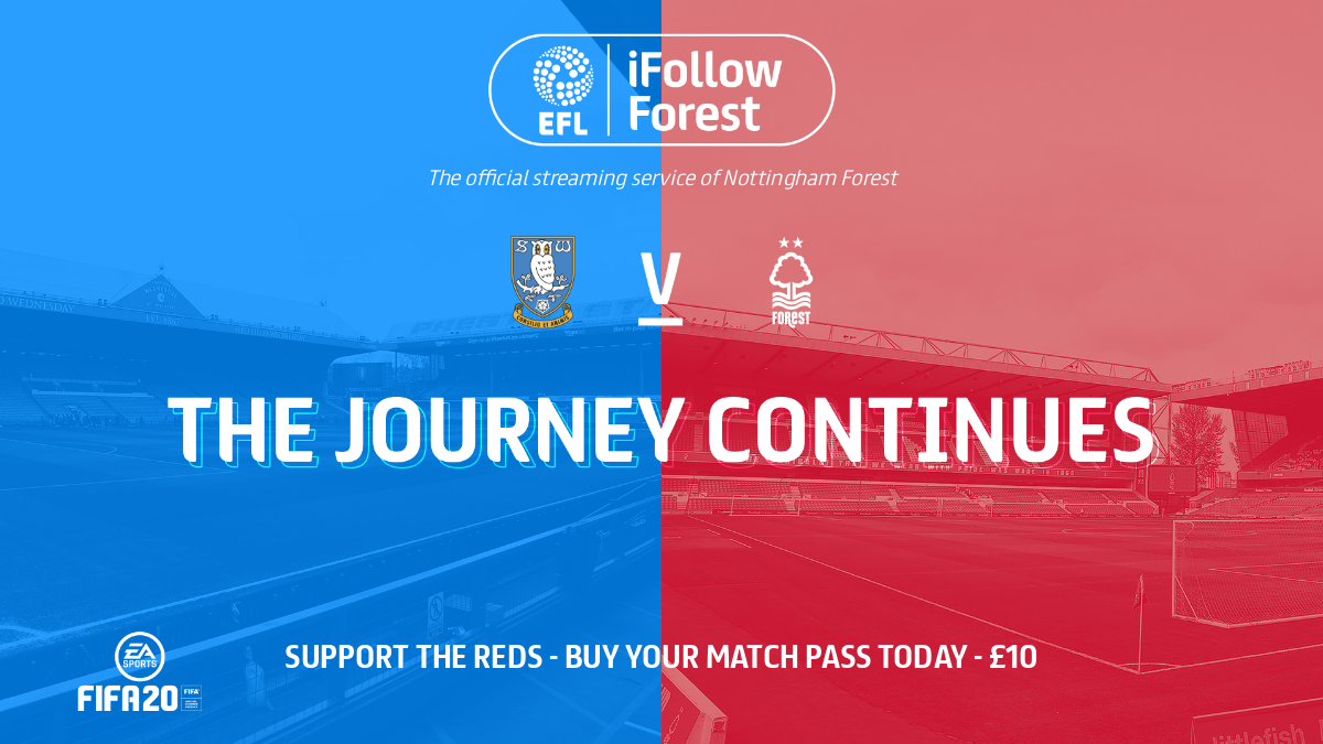Watch Wednesday vs Forest live on iFollow Forest!
