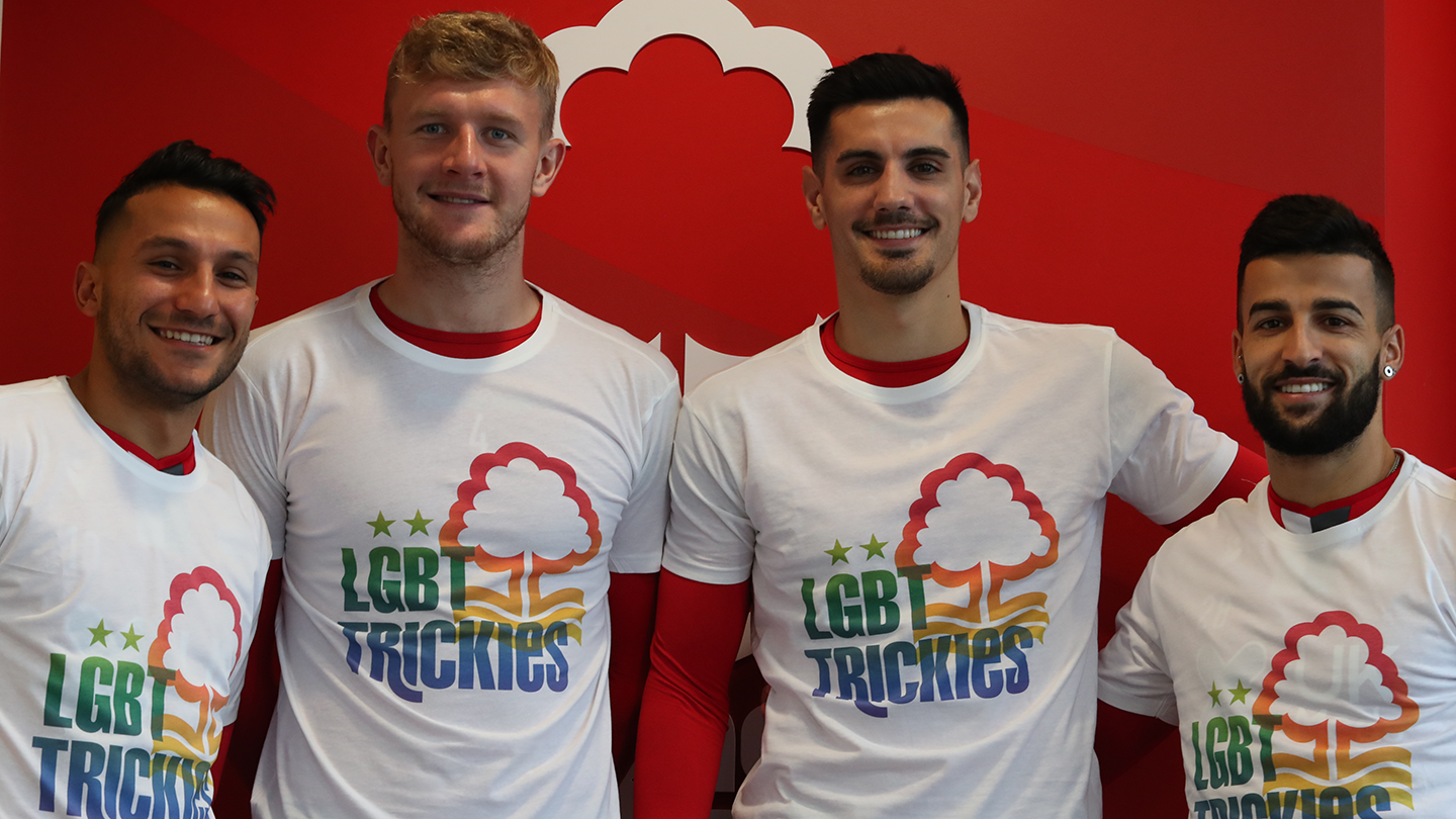 Nottingham Forest FC - Forest support Rainbow Laces campaign