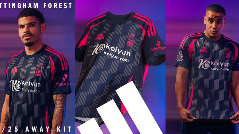 Forest reveal 2024/25 adidas away kit