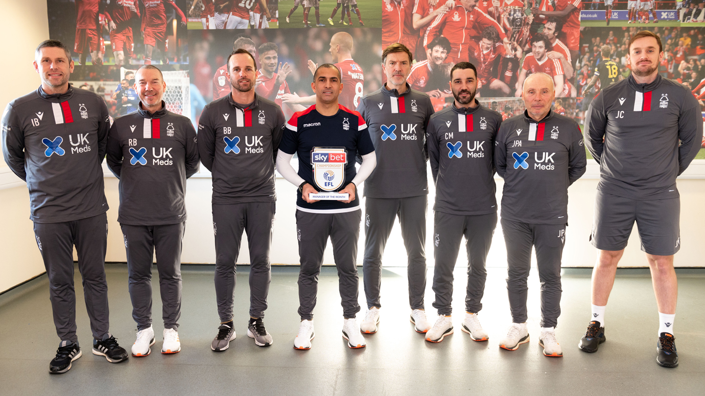 Sabri Lamouchi named January's Sky Bet Manager of the Month
