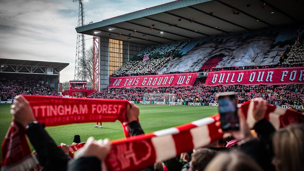 Nottingham Forest FC Hospitality available for PL fixtures