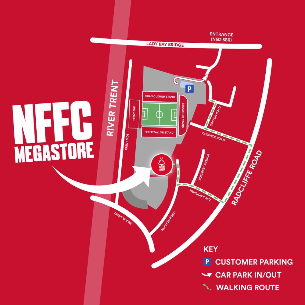 2025/26 home kit - Walking Map 2025/26 home kit - Walking Map