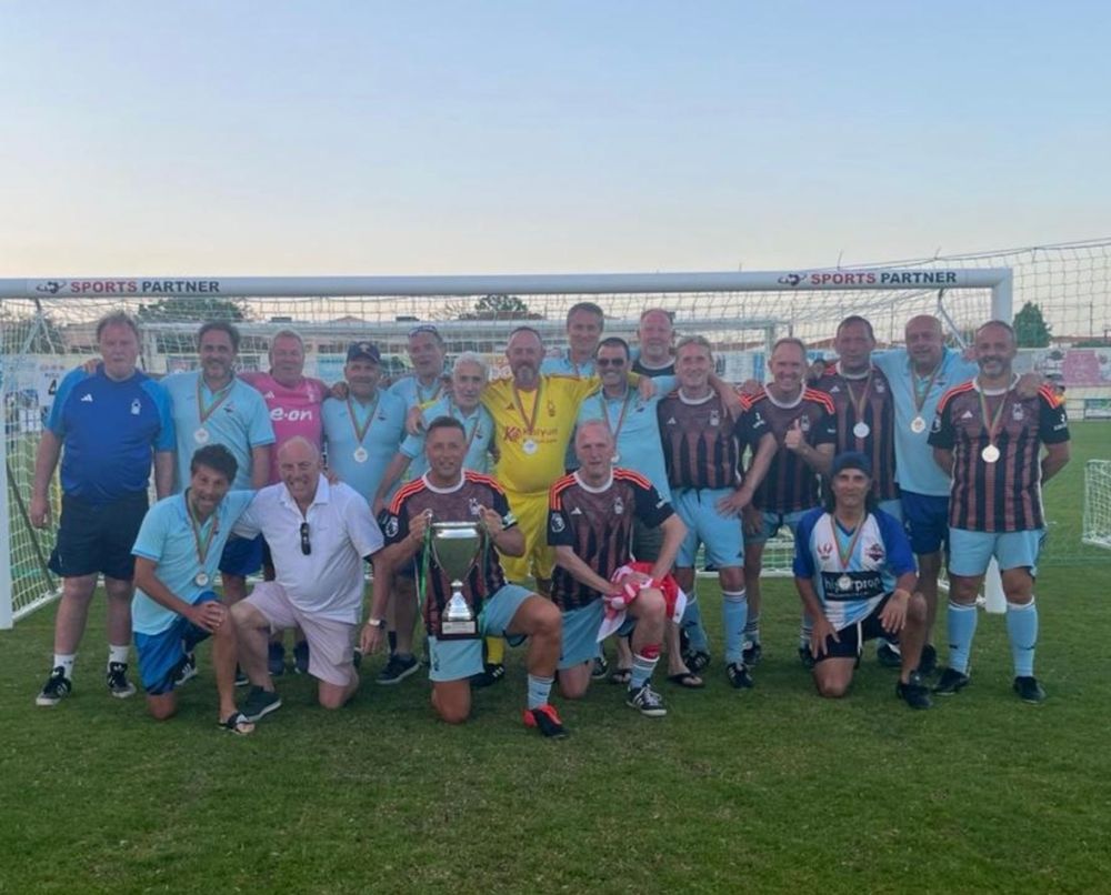 Nottingham Forest FC Forest win Eurocopa Walking Football Tournament