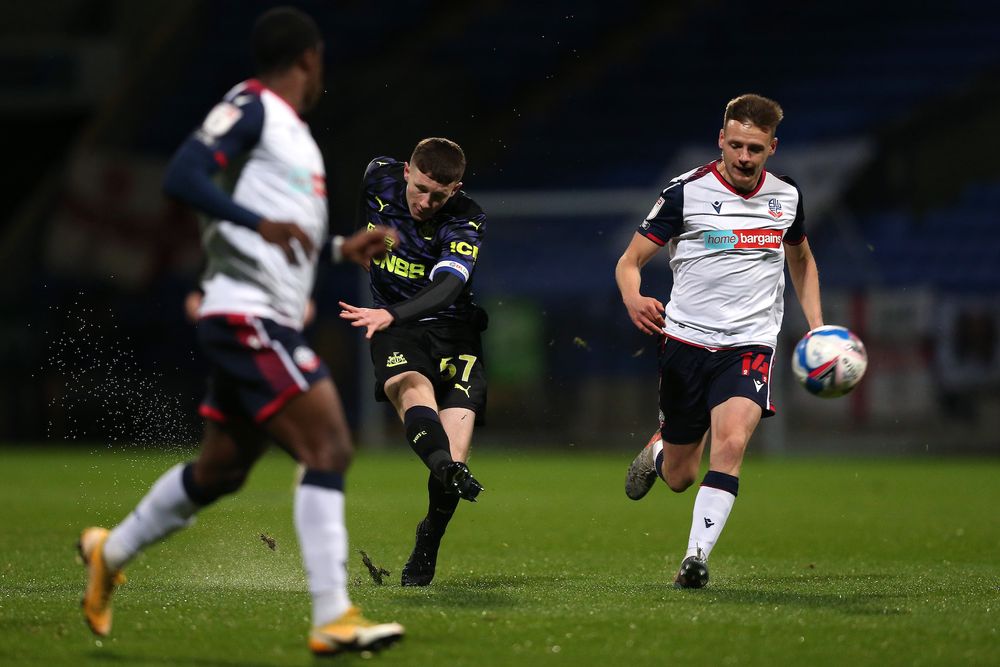 GettyImages-1286196864.jpg Anderson in action for Newcastle U23s against Bolton Wanderers.