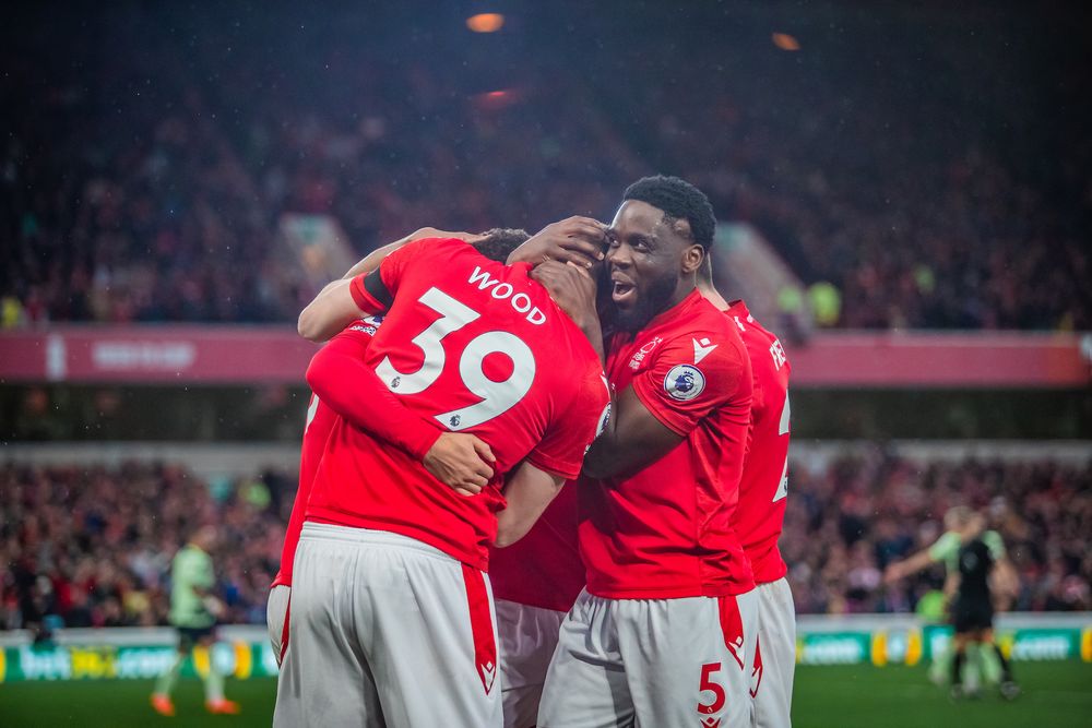 Nottingham Forest FC Late equaliser vs Man City wins Goal of the Season