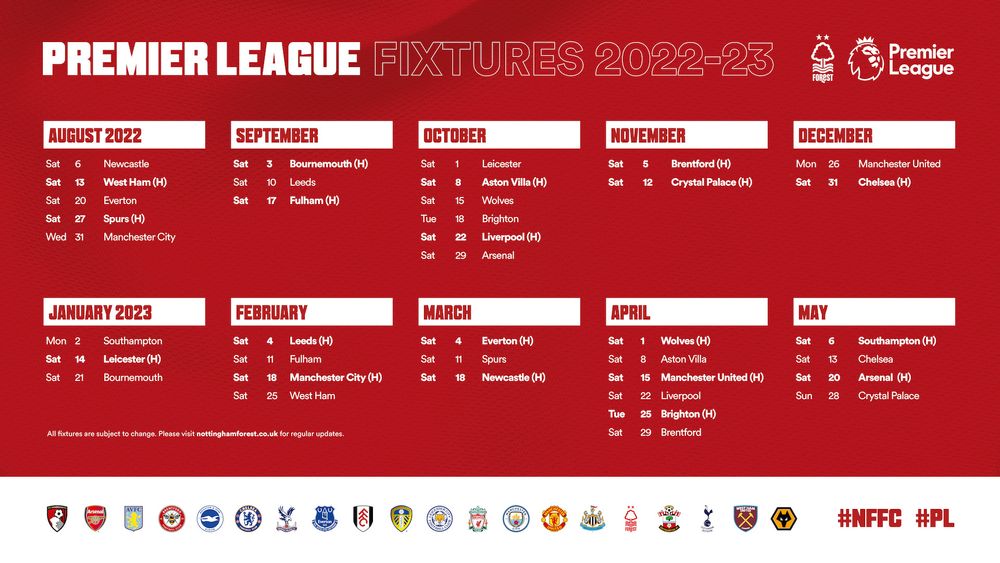 Premier League fixtures: Schedule announced for  December