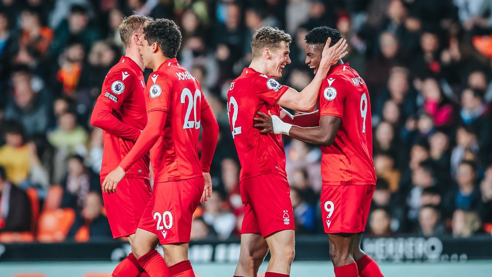 Nottingham Forest FC Forest victorious against Valencia