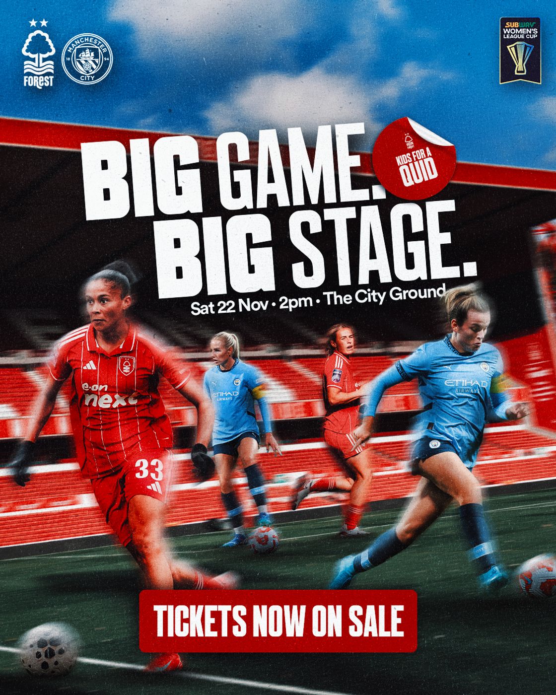 Women's v Manchester City - Buy Tickets Now